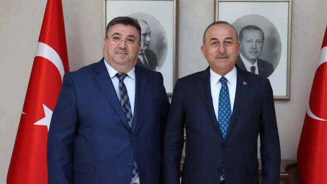 Oda başkanlarından Çavuşoğlu’na ziyaret