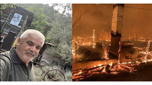 Kadir’s Ağaç evleri kül oldu