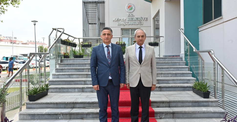 Kaymakam Dervişoğlu’ndan Başkan Kocagöz’e ziyaret