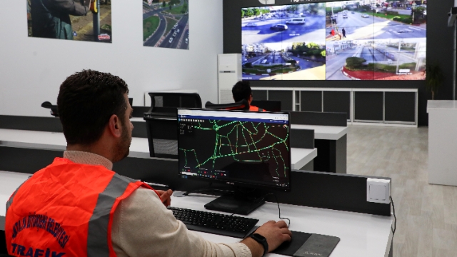 Antalya trafiği 7/24 takip altında