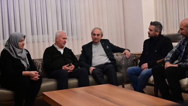 Kocagöz’den, Gülşah Durbay’ın ailesine başsağlığı ziyareti