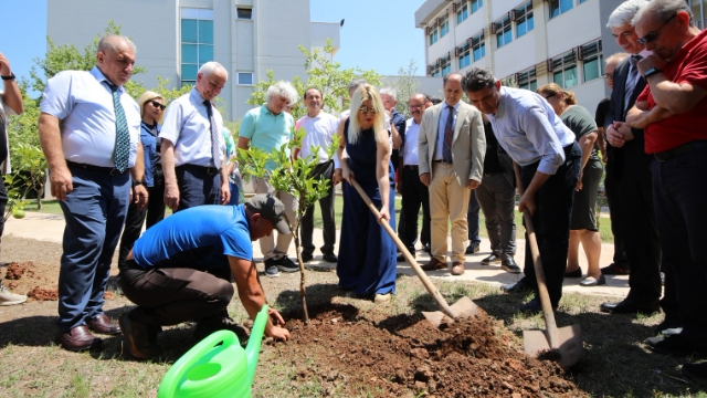 Üniversite yerleşkesine 5 Bin Fidan Dikildi