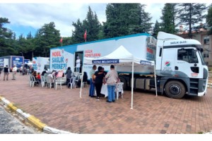 Mobil Sağlık Merkezi Akseki’de