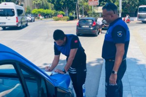 İzmariti yola attı cezayı yedi