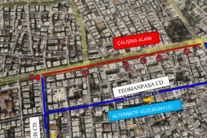 100. Yıl Bulvarı’nda asfalt çalışmaları sürüyor