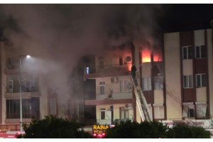 Kuzeyyaka’da yangın paniğe neden oldu!