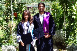 Üçü Birarada Mezuniyet Sevinci