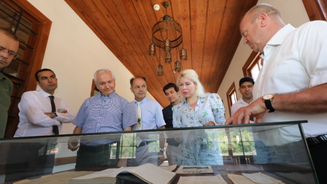 Rektör Özkan BATEM'i ziyaret etti