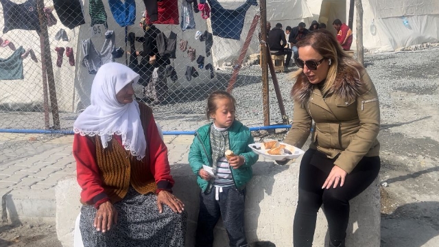 Başkaya 8 Mart’ı Hatay’da geçirdi