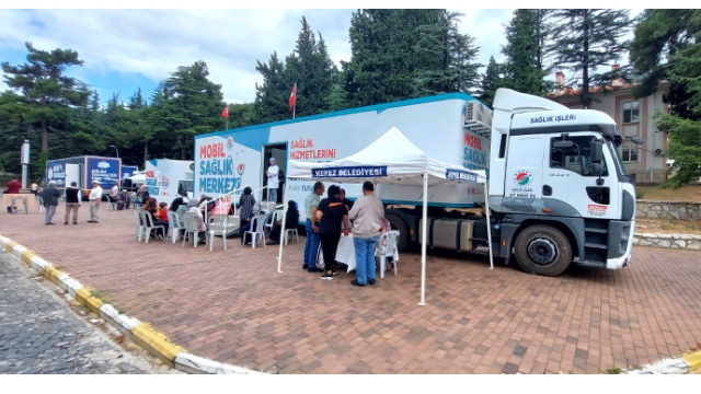 Mobil Sağlık Merkezi Akseki’de