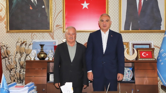 Bakan Ersoy’dan Aksu ziyareti