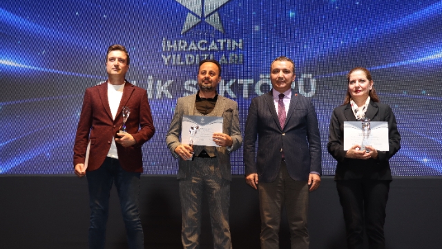 İhracatın yıldızları ödüllendirildi