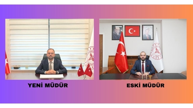 Sağlık Müdürü değişti