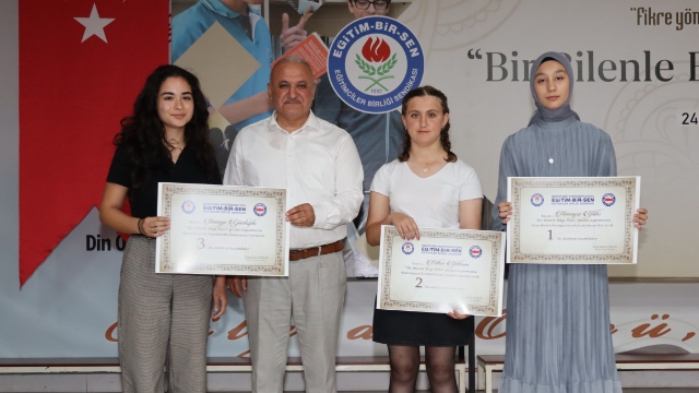 Genç zihinler ödüllendirildi