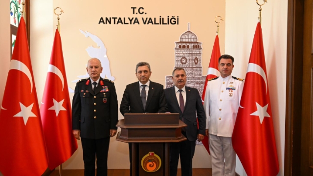 Her şey Antalya’nın huzuru için