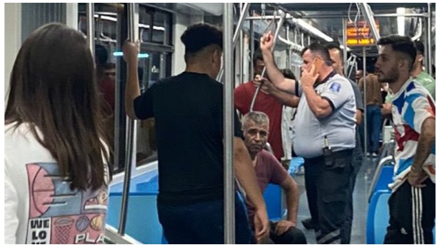 Tramvayda taciz iddiası