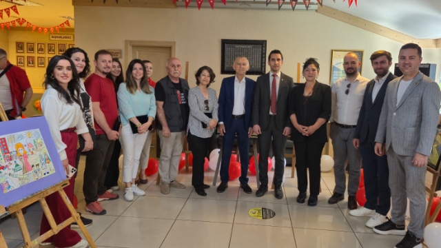 Çocuklar geleceğin dünyasını resmettiler