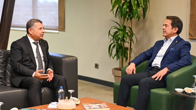 SGK Müdürü Tanrıöver’den ATB’ye ziyaret