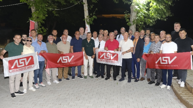 Antalyaspor Vakfı Mütevelli Heyeti buluştu