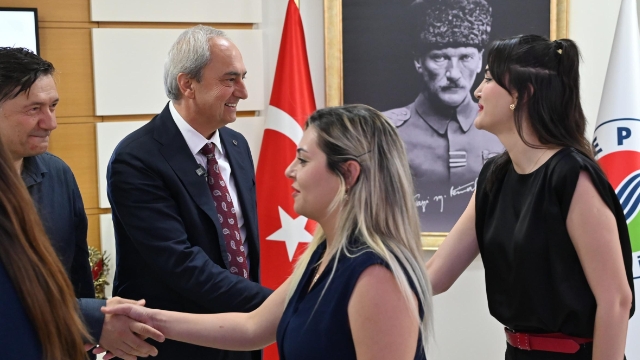 Başkan Kocagöz, personeli ile bayramlaştı