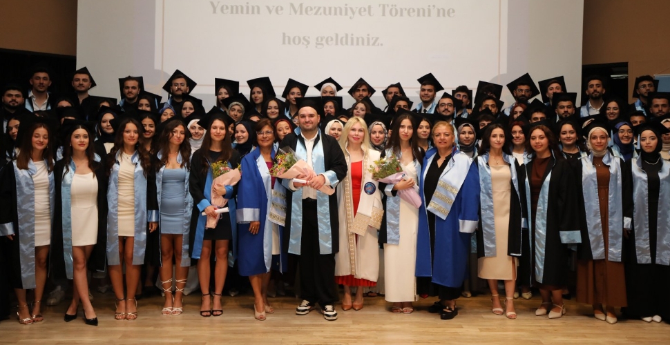 Beyaz Meleklere Coşkulu Mezuniyet