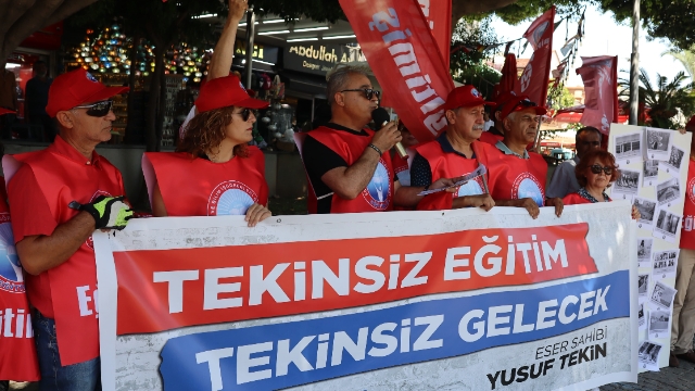 Eğitim İş’ten Yusuf Tekin’e tepki
