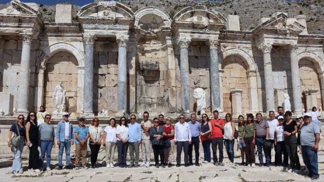 AGC üyeleri Sagalassos’ta