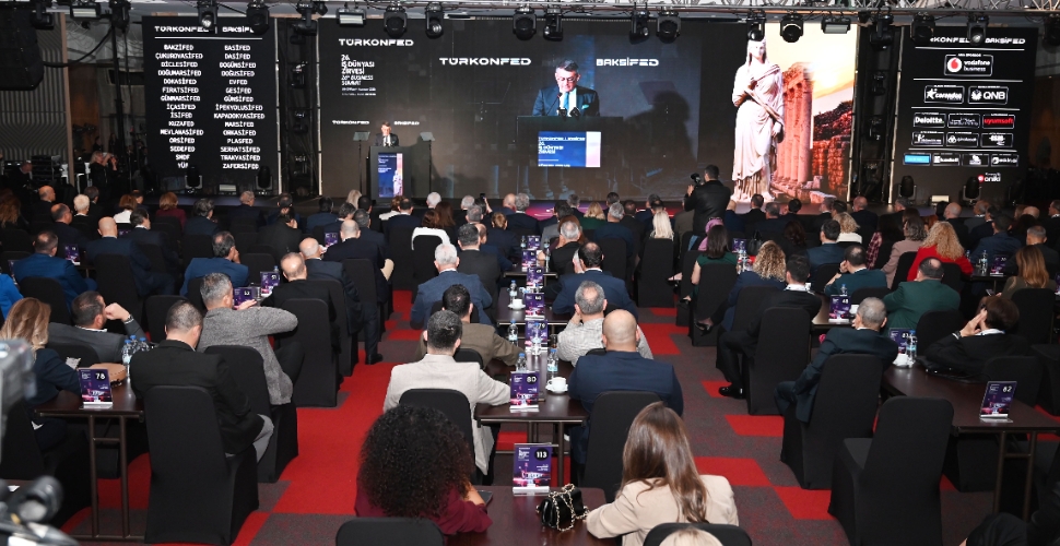 TÜRKONFED 26. İş Dünyası Zirvesi başladı