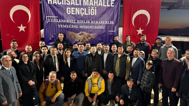 Hacıisalı'da Birlik ve Beraberlik Sofrası kuruldu