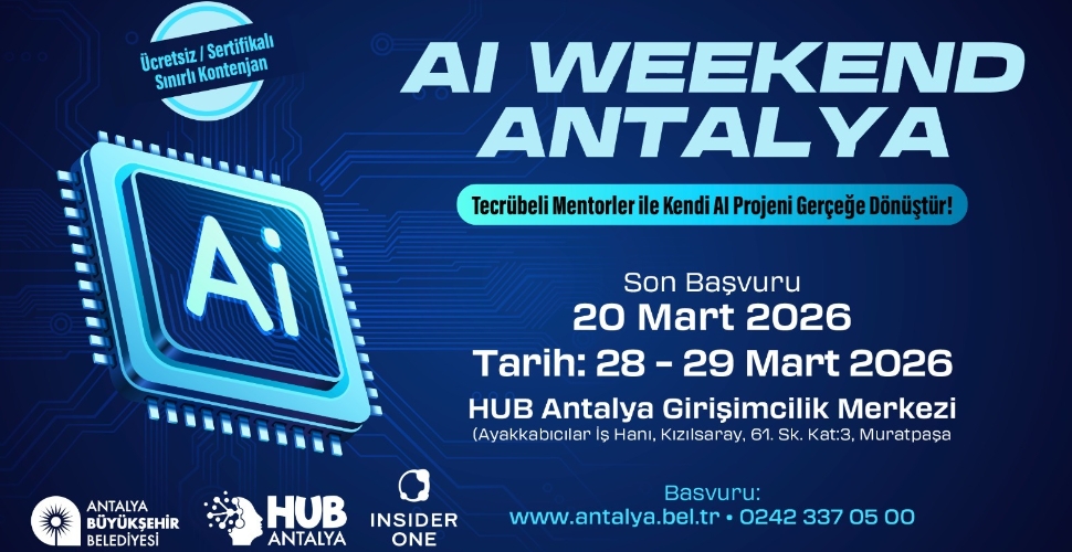 Antalya’da yapay zeka devrimi