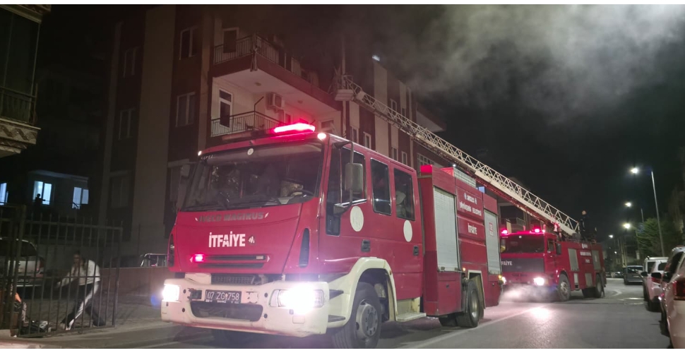 Kuzeyyaka’da yangın paniğe neden oldu!