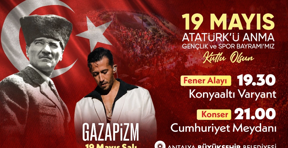 Gençler Gazapizm konseri ile coşacak