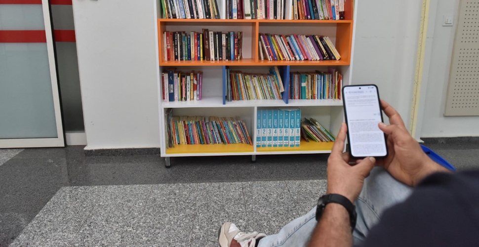 Kepez Devlet Hastanesi’nde E-Kitap hizmeti