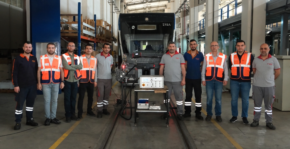 Tramvay bakımlarına yerli dokunuş