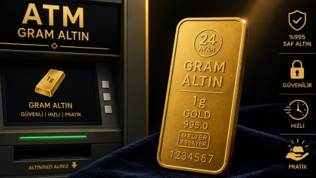 ATM'lerde gram altın dönemi