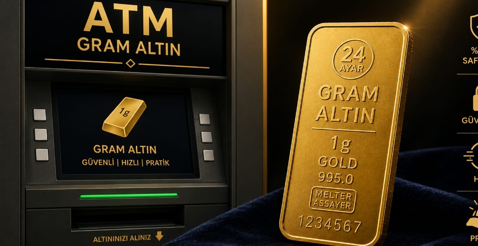 ATM'lerde gram altın dönemi