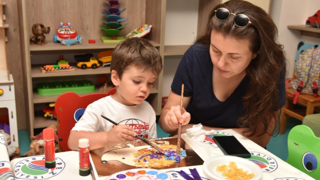 Kepez’de minik eller sanatla buluşuyor