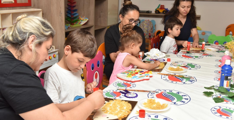 Kepez’de minik eller sanatla buluşuyor