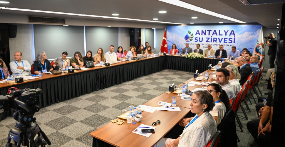 Antalya suyunu koruyacak dünyaya örnek olacak