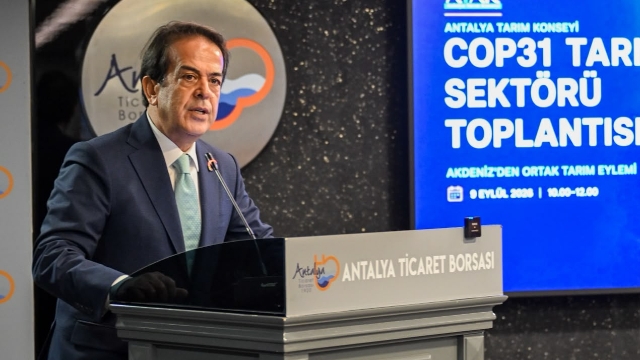 Antalya tarımı için COP31 Yol Haritası hazırlanıyor