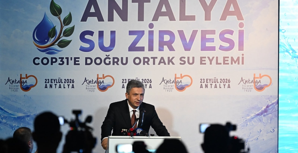 Suyun Geleceği Antalya Su Zirvesi’nde Konuşuldu
