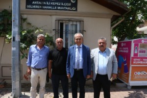 Kocagöz’den muhtarlara ziyaret turu