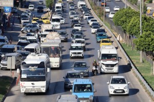 Taşıt sayısı artış hızı düştü