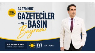 Adnan Kaya'dan 24 Temmuz mesajı