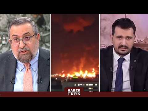 Tahran'da Petrol Tesisi Vuruldu