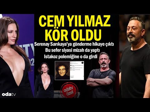 Cem Yılmaz kör oldu | Serenay Sarıkaya'ya gönderme hikayesinin aslı ne?