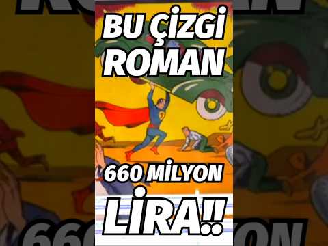 Bu çizgi roman 660 milyon lira! #çizgiroman #süpermen #çizgi #roman #haber #ilginç #bilgi #gündem