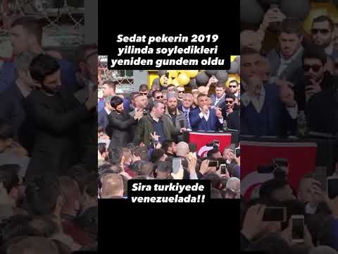 sedat pekerin Venezuela iddiası tekrar gümdem oldu #venezuela #maduro #america #türkiye #gündem