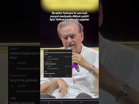 İBRAHİM TATLISESİN SON HALİ SOSYAL MEDYADA GÜNDEM OLDU