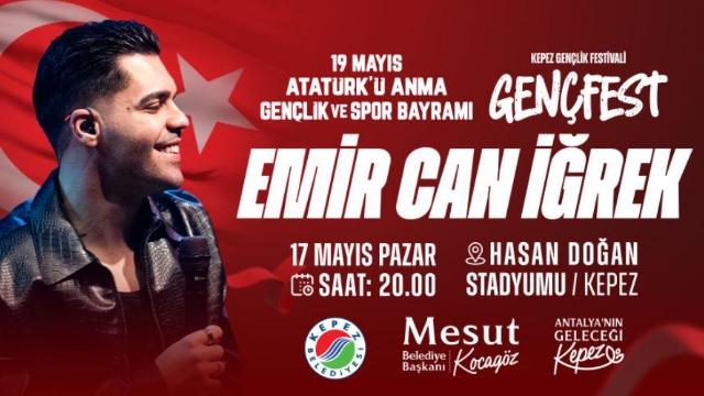 19 Mayıs’ta Emir Can İğrek rüzgârı esecek